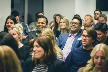 Group of people in a conference